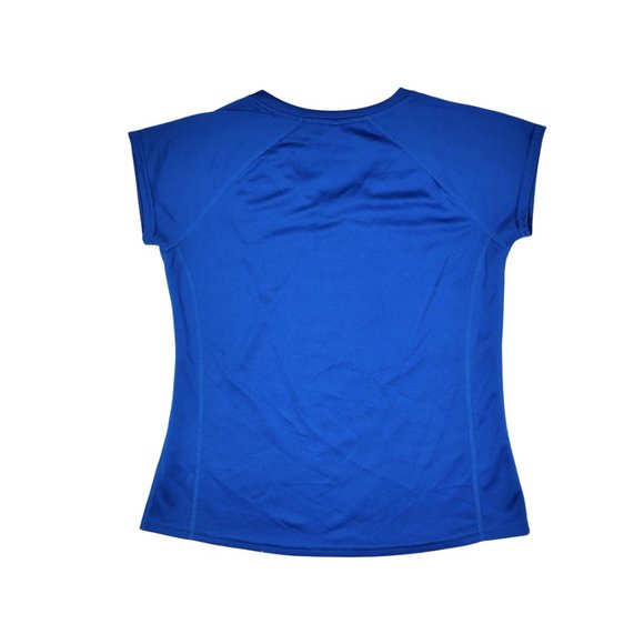 (Up To 50% Off SALE) Blue Athletic Short Sleeve Top - Picture 3 of 3